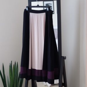 Rachel Roy Colorblocked Maxi Skirt
